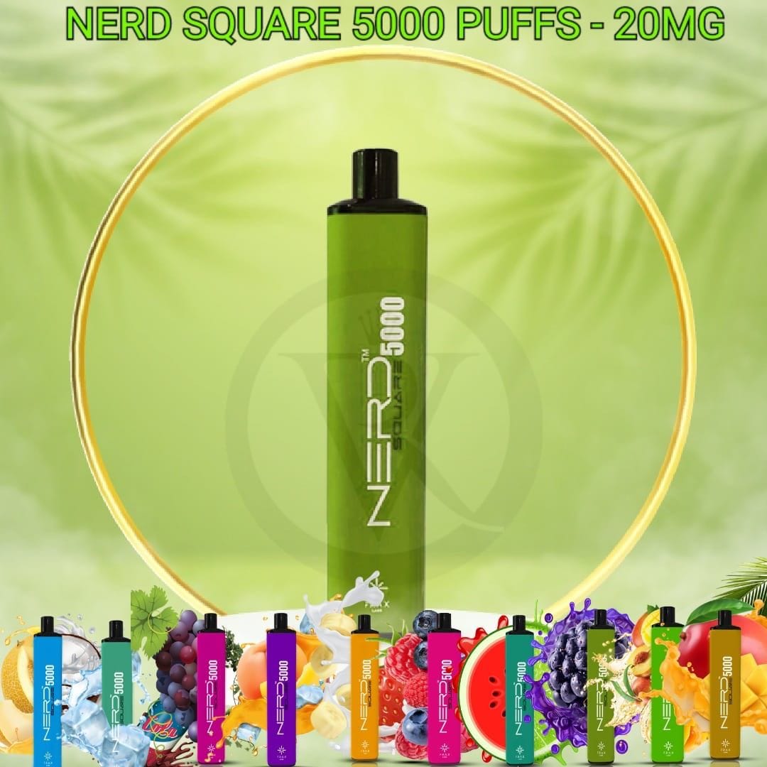 NERD Square 5000 Puffs Disposable Vape 13 NERD Square 5000 Puffs Disposable Vape 13